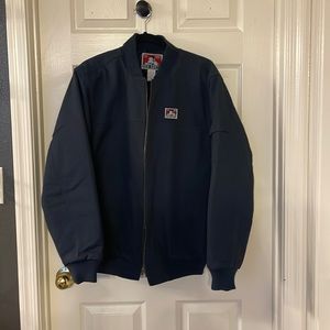 navy blue; ben davis; jacket;